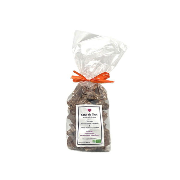 Rochers au Chocolat BIO Coeur de Choc - La Ferme de Coubert