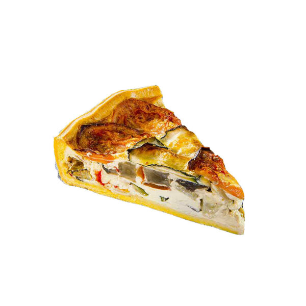 Tarte à la Courgette, Tomate et Chèvre Part 230-250g sélection La Ferme de Coubert