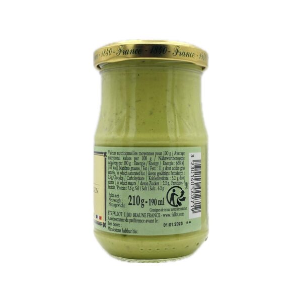 Moutarde Verte à l'Estragon – Image 3