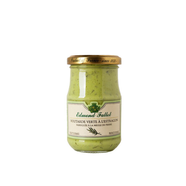 Moutarde Verte à l'Estragon Edmond Fallot - La Ferme de Coubert