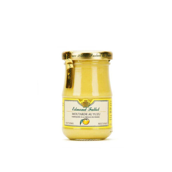 Moutarde au Yuzu Edmond Fallot - La Ferme de Coubert
