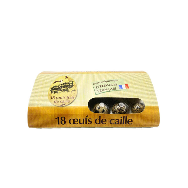 Oeufs de Caille X18 Cailles Robin - La Ferme de Coubert