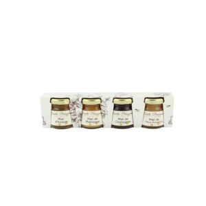 Coffret Mini Miels de France X4 La Ferme de Coubert