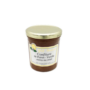 Confiture de Poire et Vanille au Miel Gabriel Perronneau - La Ferme de Coubert