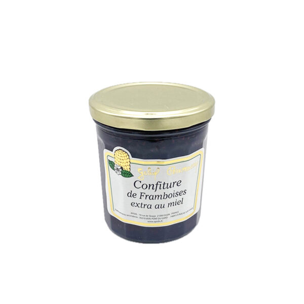 Confiture de Framboise au Miel Gabriel Perronneau - La Ferme de Coubert