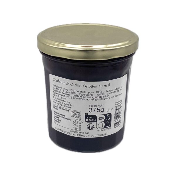 Confiture de Cerise Griotte au Miel – Image 2