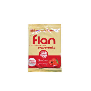 Préparation pour Flan à la Framboise Abbaye de la Coudre - La Ferme de Coubert