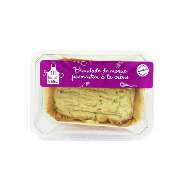 Brandade de Morue Parmentier à la Crème Plat Traiteur - La Ferme de Coubert