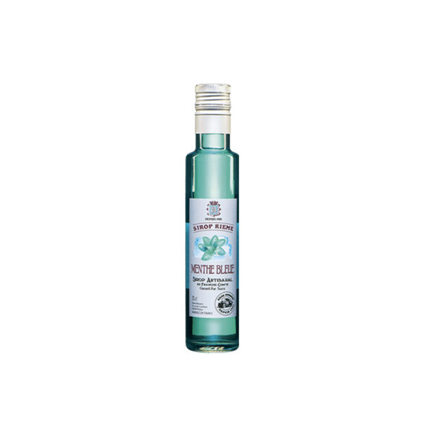 Sirop de Menthe Bleue Maison Rième - La Ferme de Coubert