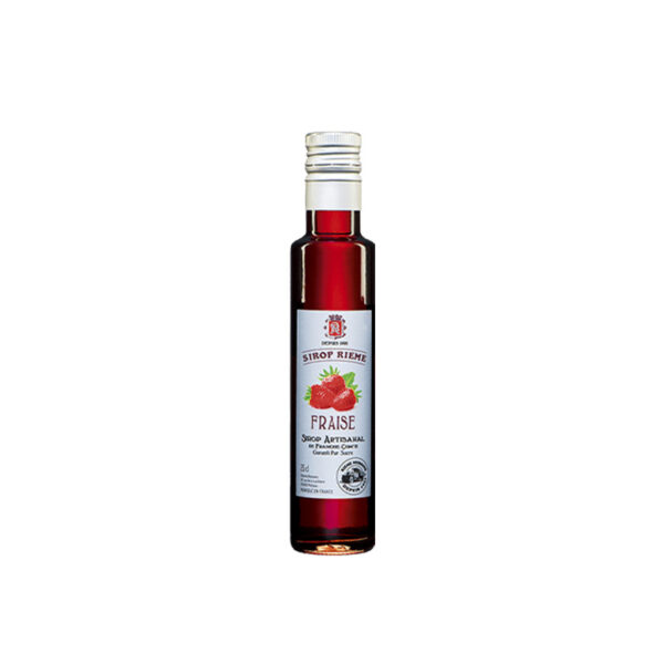 Sirop de Fraise Maison Rième - La Ferme de Coubert