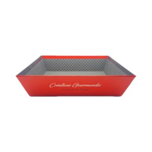 Corbeille en Carton Carrée 25X25 cm La Ferme de Coubert