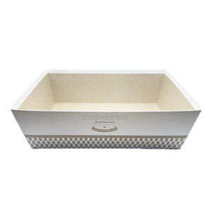 Corbeille en Carton 42X32X12 cm La Ferme de Coubert