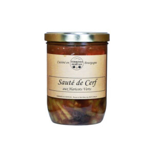 Sauté de Cerf aux Haricots Verts Terrines du Morvan - La Ferme de Coubert