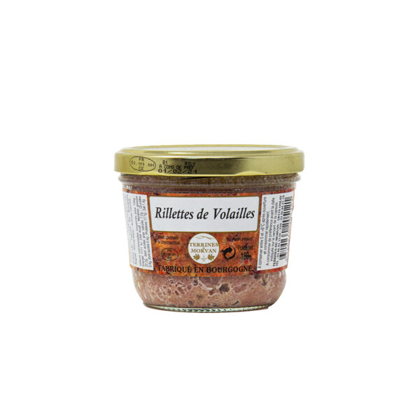 Rillettes de Volaille Terrines du Morvan - La Ferme de Coubert