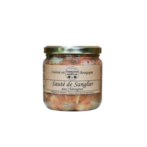 Sauté de Sanglier aux Châtaignes Terrines du Morvan - La Ferme de Coubert