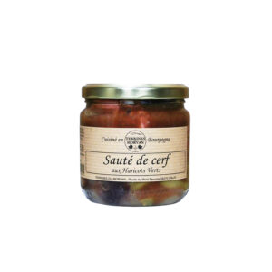 Sauté de Cerf aux Haricots Verts Terrines du Morvan - La Ferme de Coubert