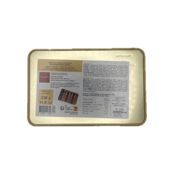 Pâtes de Fruits en 1/2 Boite Jaune – Image 2