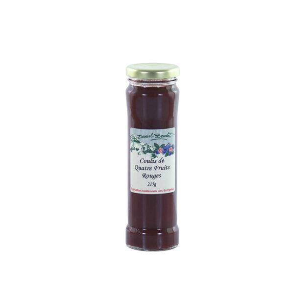 Coulis aux 4 Fruits Rouges des Pyrénées La Ferme de Coubert