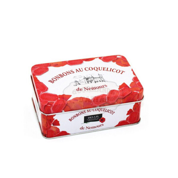 Bonbons au Coquelicot en Boite Des Lis Chocolat - La Ferme de Coubert