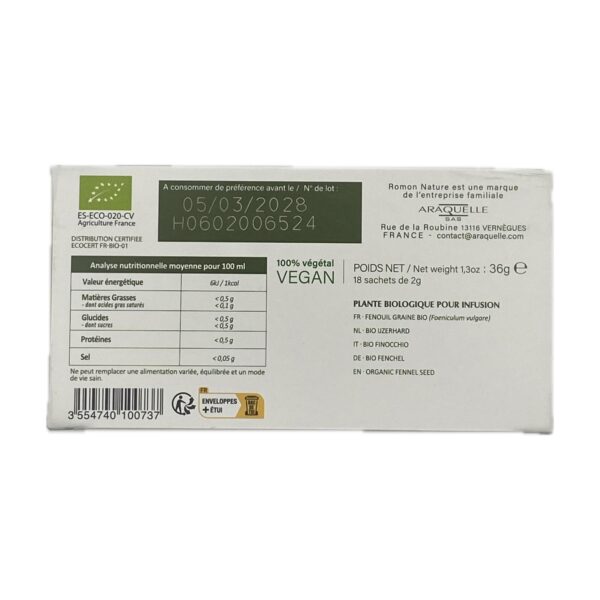 Tisane au Fenouil BIO – Image 2