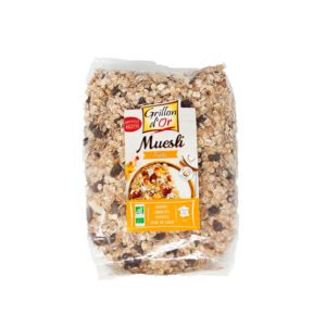 Muesli 26% de Fruits BIO Grillon d'Or - La Ferme de Coubert