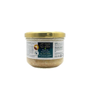 Rillettes au Foie Gras de Canard 20% Clos Saint Sozy - La Ferme de Coubert
