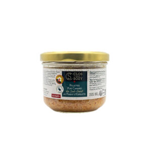 Rillettes de Canard au Piment d'Espelette Clos Saint Sozy - La Ferme de Coubert