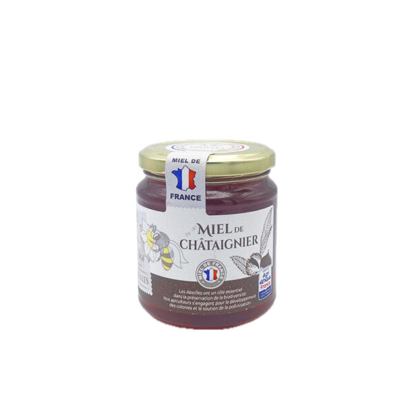 Miel de Chataigner de France Le Miel de nos Abeilles - La Ferme de Coubert