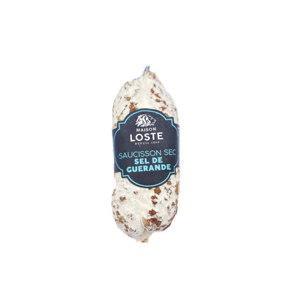 Saucisson Sec au Sel de Guérande Maison Loste - La Ferme de Coubert