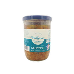 Saucisses aux Lentilles Vallégrain - La Ferme de Coubert