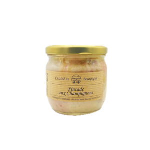 Pintade aux Champignons Terrines du Morvan - La Ferme de Coubert