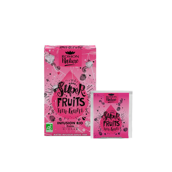 Infusion Super Fruits BIO La Ferme de Coubert