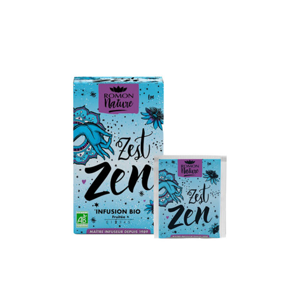 Infusion Zest Zen BIO La Ferme de Coubert