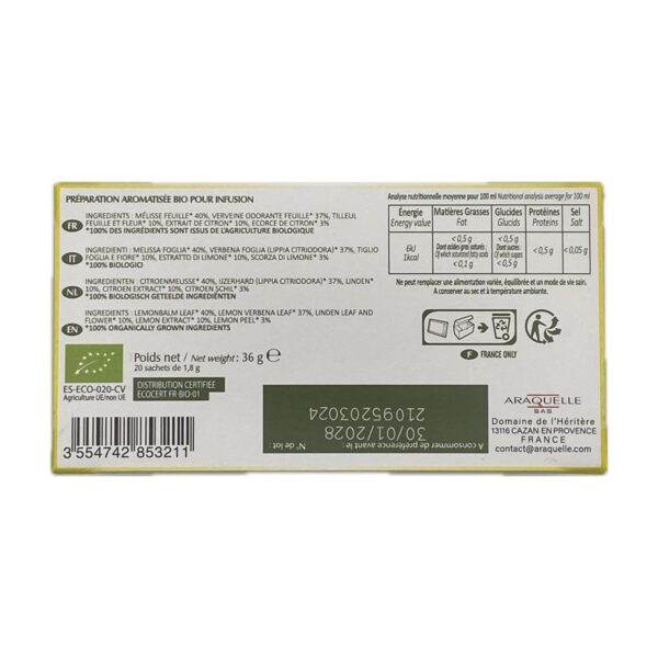 Tisane Digestion Citron BIO – Image 2
