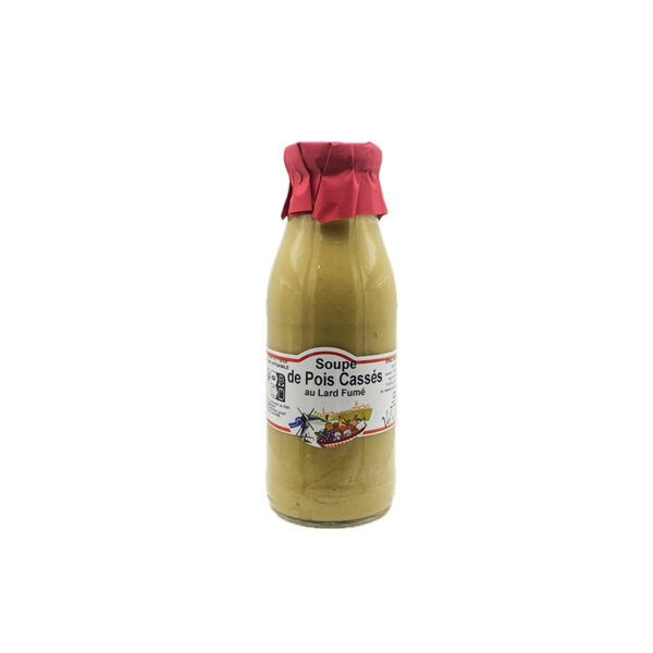 Soupe aux Pois Cassés au Lard Fumé Val d'Envigne - La Ferme de Coubert