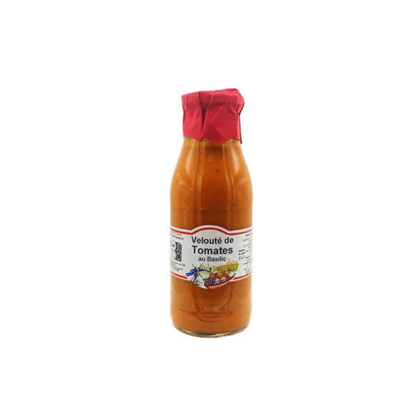 Velouté de Tomates au Basilic Val d'Envigne - La Ferme de Coubert