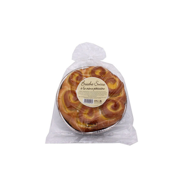 Brioche Suisse à la Crème Pâtissière La Ferme de Coubert
