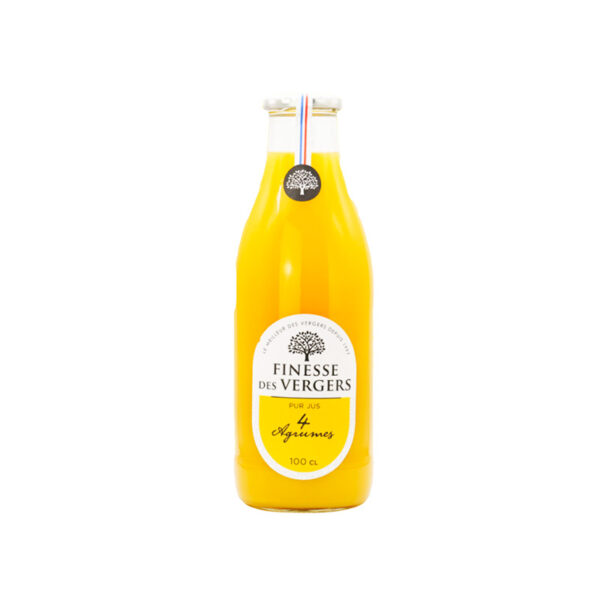 Pur Jus aux 4 Agrumes Finesse des Vergers - La Ferme de Coubert