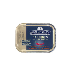 Sardines à l'Ancienne Huile d'Olive, Piment et Aromates Pointe de Penmarc'h - La Ferme de Coubert