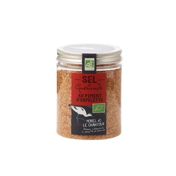 Sel de Guérande au Piment d'Espelette BIO Morel & Le Chantoux - La Ferme de Coubert