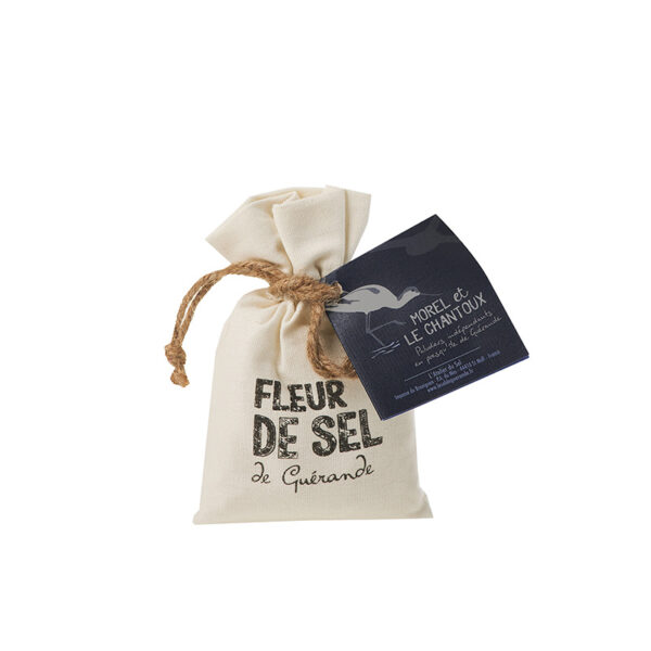 Fleur de Sel de Guérande IGP Sac en Toile Morel & Le Chantoux - La Ferme de Coubert