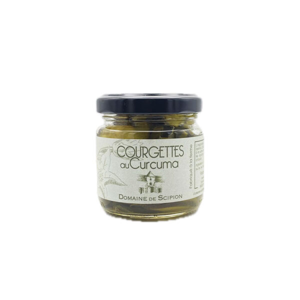 Courgettes au Curcuma Domaine de Scipion - La Ferme de Coubert