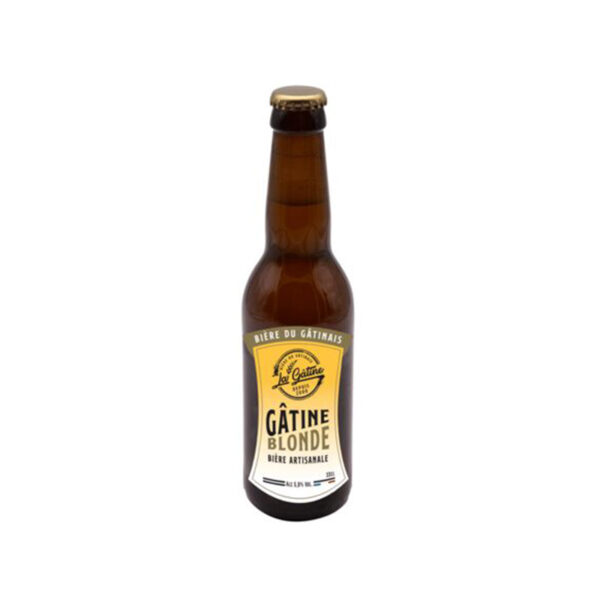 Bière Blonde La Gâtine - La Ferme de Coubert