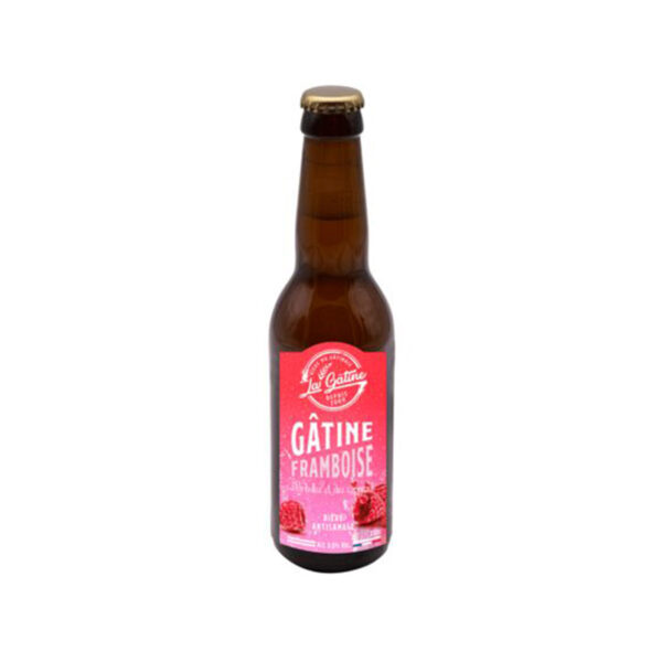 Bière à la Framboise La Gâtine - La Ferme de Coubert