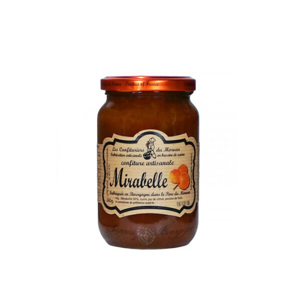 Confiture de Mirabelle du Morvan - la Ferme de Coubert