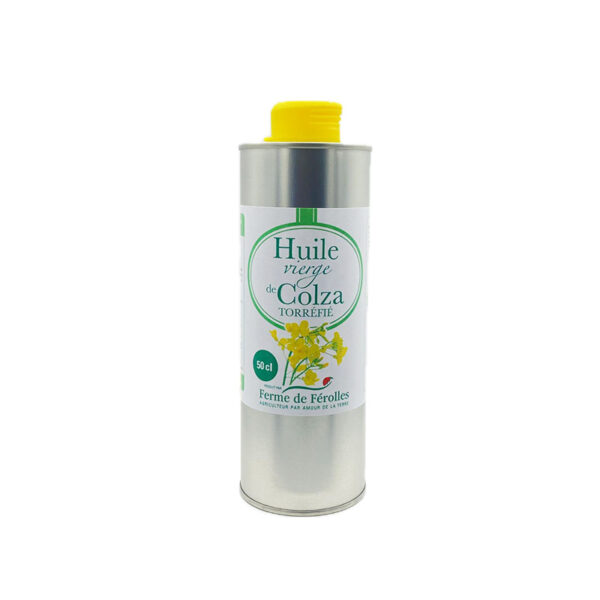 Huile Vierge de Colza Torréfié Ferme de Férolles - la Ferme de Coubert