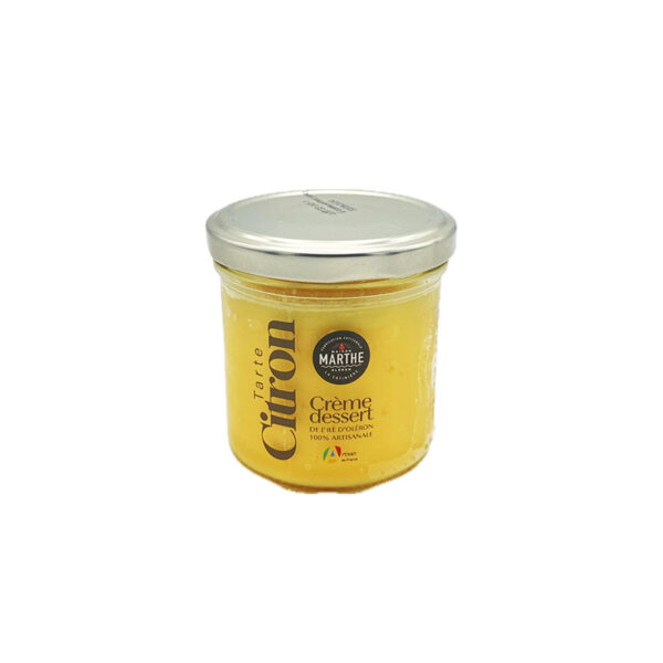 Crème Dessert au Citron Maison Marthe - la Ferme de Coubert