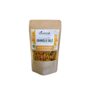 Granola Salé à la Noix de Cajou et Curry Doux BIO Loumaë la Ferme de Coubert
