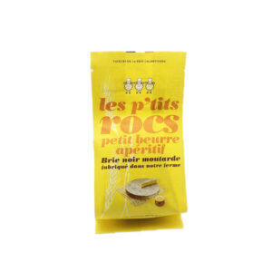 P'tits Rocs au Brie Noir et Moutarde la Ferme de Coubert