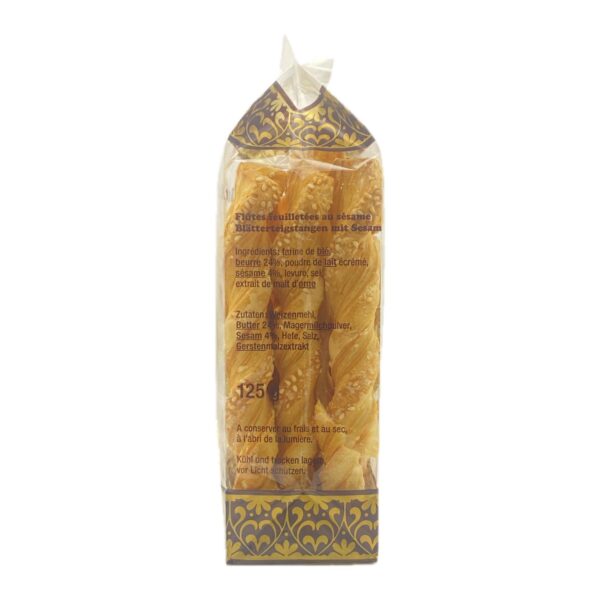 Flûtes Feuilletées Pur Beurre au Sésame – Image 2